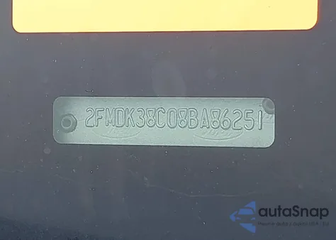 2008 Ford Edge Sel from USA, damaged, VIN 2FMDK38C08BA86251